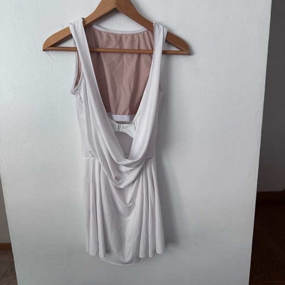 Balera white leotard with skirt Size Small Adult - Picture 5 of 5